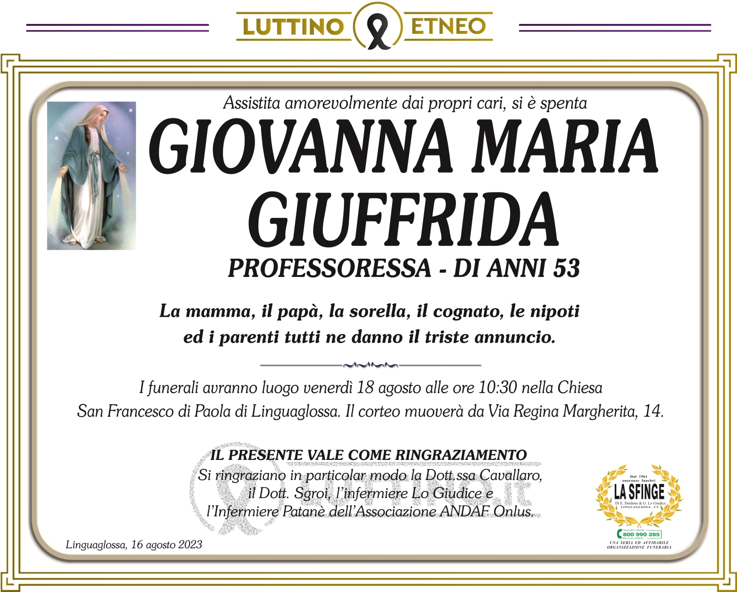 Giovanna Maria Giuffrida